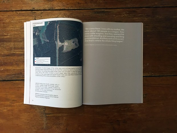 interior spread of centre for archaeology journal