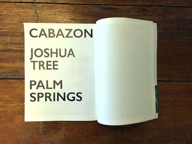 no one walks in la inside spread